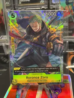 One Piece Illustration Box Volume 3 Roronoa Zoro Promo Alt Art Card English - Image 1