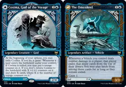 1x Cosima, God of the Voyage // The Omenkeel - Showcase NM, English MTG Kaldheim - Image 1