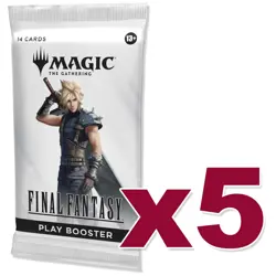 MTG Final Fantasy Booster Pack (5 Count) *SEALED* - Image 1