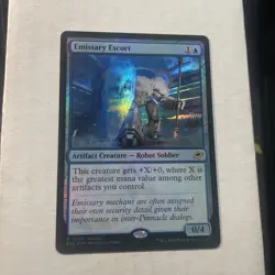 Emissary Escort - #399 Foil * Promo * - Edge Of Eternities- Mtg - Image 1