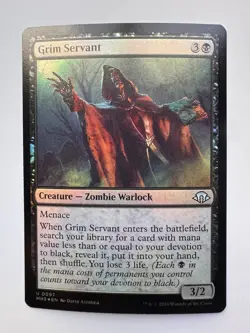 Grim Servant Foil Modern Horizons 3 Magic Gathering MTG MH3 - Image 1