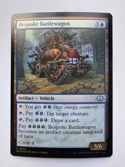 Bespoke Battlewagon Foil Modern Horizons 3 Magic Gathering MTG MH3 - Image 1
