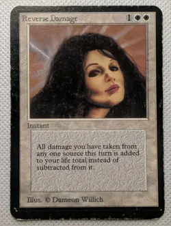 REVERSE DAMAGE Alpha - MP - MtG Magic The Gathering - Image 1