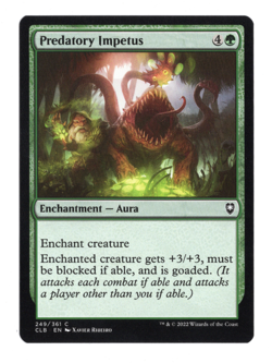 MTG-Predatory Impetus-Battle for Baldur's Gate-249-Near Mint-NonFoil - Image 1