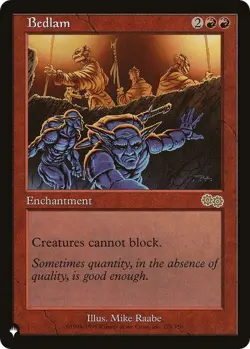 Bedlam - The List Reprints (LIST) NM MTG - Image 1