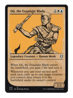 MTG-Oji, the Exquisite Blade-Battle for Baldur's Gate-436-Near Mint-NonFoil - Image 1