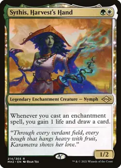 MTG - Sythis, Harvest's Hand - Modern Horizons 2 - X1 - (NM) - - Image 1