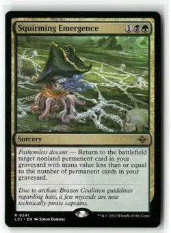 Squirming Emergence LCI NM MTG Magic 241 - Image 1