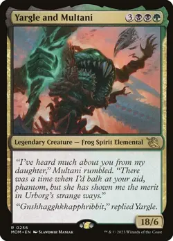 MTG - Yargle and Multani - March of the Machine - X1 - (NM) - - Image 1