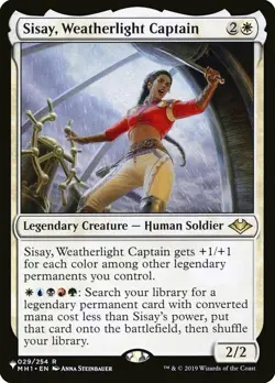 Sisay, Weatherlight Captain NM, English MTG Secret Lair Drop Series - Image 1