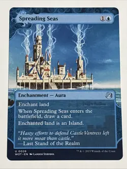 MTG Wilds of Eldraine: Enchanting Tales Spreading Seas 0026 NM - Image 1