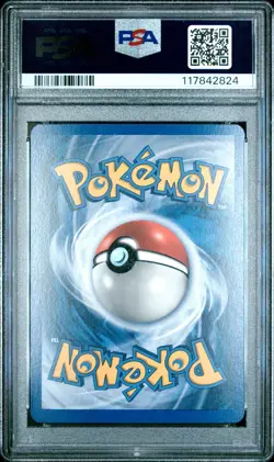 2006 POKEMON EX CRYSTAL GUARDIANS #93 GROUDON EX *SWIRL* PSA 8 - Image 3