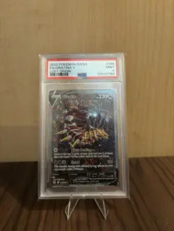 Pokemon Lost Origins Giratina v Alt Art Card 186/196 PSA 9 Mint - Image 1