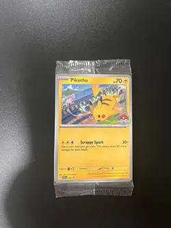 Pikachu Promo 2024 World Championships SVP EN 190 Pokemon Worlds SEALED PROMO - Image 1