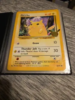 Pokemon First Partner Pack 25th Anniversary Jumbo Cards Complete Set And Binder - Image 2