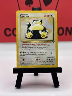 Snorlax 27/64 Jungle WOTC Pokemon TCG Regular Rare 1999 HP - Image 2