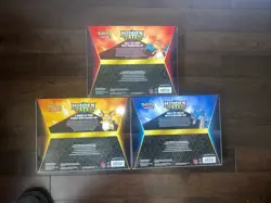Pokemon Hidden Fates GX 3 Box Set Charizard Gyarados Riachu New Sealed - Image 3