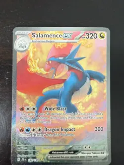 Salamence EX 187/159 Special Illustration Rare Journey Together Pokemon TCG NM - Image 1