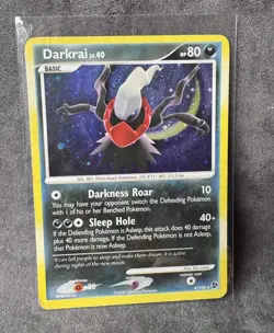 Darkrai 4/106 Great Encounters Holo Pokemon TCG Heavily Played Creased - Image 1