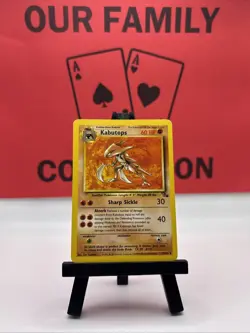 Kabutops 24/62 Fossil Rare Regular 1999 WOTC Pokemon TCG MP - Image 1