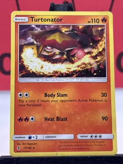 Turtonator 17/145 Guardians Rising Pokemon TCG Regular Rare 2017 HP - Image 3