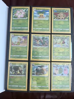 Pokemon TCG Sword & Shield Brilliant Stars Partial Set NM W/ Binder - Image 1