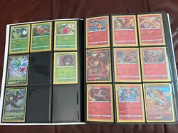 Pokemon TCG Sword & Shield Brilliant Stars Partial Set NM W/ Binder - Image 2