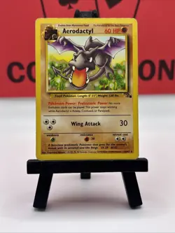 Aerodactyl 16/62 Fossil Set Regular Rare 1999 WOTC Pokemon TCG MP - Image 2
