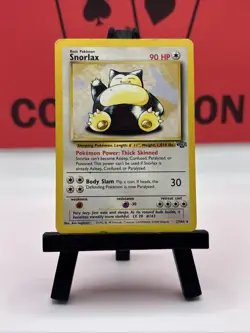 Snorlax 27/64 Jungle Set Regular Rare 1999 WOTC Pokemon TCG MP - Image 2