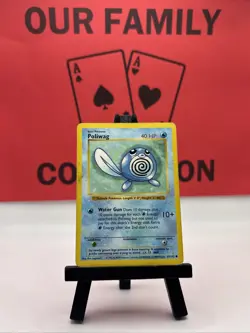 Poliwag 59/102 Base Set Common Regular 1999 WOTC Pokemon TCG HP - Image 1