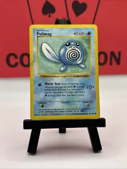 Poliwag 59/102 Base Set Common Regular 1999 WOTC Pokemon TCG HP - Image 2