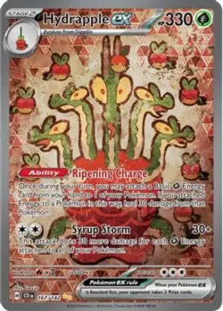 NM-Mint Hydrapple ex - 167/142 - Special Illustration Rare Pokemon Stellar Crown - Image 1