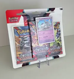 Pokemon TCG Obsidian Flames 3 pack blister - New & Sealed ✨ - Image 1