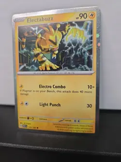 Pokemon TCG Electabuzz Pokemon Promos 125/165 Holo Promo Cosmos Holo Rare Promo - Image 3