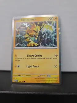 Pokemon TCG Electabuzz Pokemon Promos 125/165 Holo Promo Cosmos Holo Rare Promo - Image 4