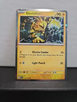 Pokemon TCG Electabuzz Pokemon Promos 125/165 Holo Promo Cosmos Holo Rare Promo - Image 5