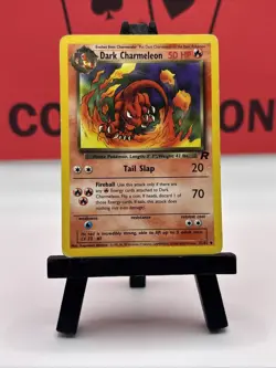 Dark Charmeleon 32/82 Team Rocket Uncommon Regular 1999 WOTC Pokemon TCG MP - Image 2