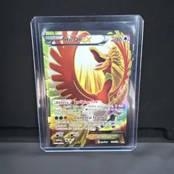 NM Ho-Oh EX (Full Art) 121/122 Ultra Rare XY - BREAKpoint Pokemon TCG - Image 1
