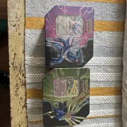Pokemon TCG: Azure Legends EX Tin (Random Artwork, Lot of 2) - Image 1