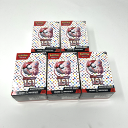 5 Pokemon TCG Scarlet & Violet-151 Booster Bundles BRAND NEW UNOPENED 820650863219 - Image 1