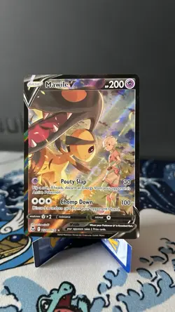 Pokemon TCG Mawile V TG17/TG30 Silver Tempest Trainer Gallery Holo NM - Image 1