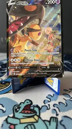 Pokemon TCG Mawile V TG17/TG30 Silver Tempest Trainer Gallery Holo NM - Image 3