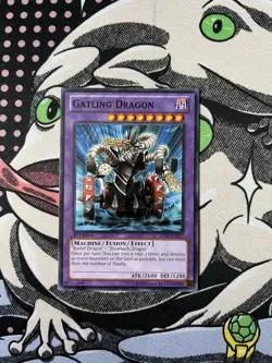 YuGiOh! Gatling Dragon LCJW-EN267 VLP 1st Edition - Image 1