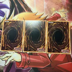 Yugioh! Playset 3x Showduell Platinum Secret Rare - RA04-DE286 1. Auflage - DE - Image 2