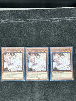 3X ASH BLOSSOM & JOYOUS SPRING - PLAYSET SDSB-EN019 MINT YUGIOH! - Image 1