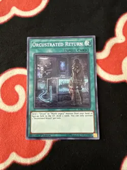 Yugioh Orcustrated Return SOFU-EN058 Secret Rare 1st Ed NM - Image 1