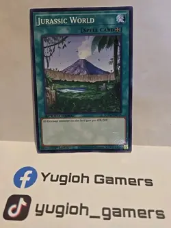 YUGIOH JURASSIC WORLD SGX4 COMMON LIGHT PLAYED 1ST EDITION - Image 1