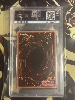 Yugioh: Super Vehicroid Jumbo Drill - POTD-EN036 - Super Rare 1st Edition PSA 9 - Image 2
