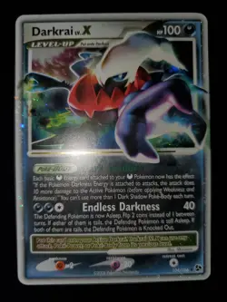 Darkrai Lv.X 104/106 Holo Pokemon TCG Diamond & Pearl Great Encounters Card LP - Image 2