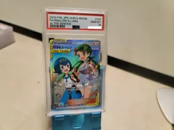 Mallow and Lana Psa 10 Super Rare SR 107/095 SM12 Pokemon Card GAME Japanese - Image 1